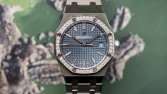 Classic AP Royal Oak Watch silver