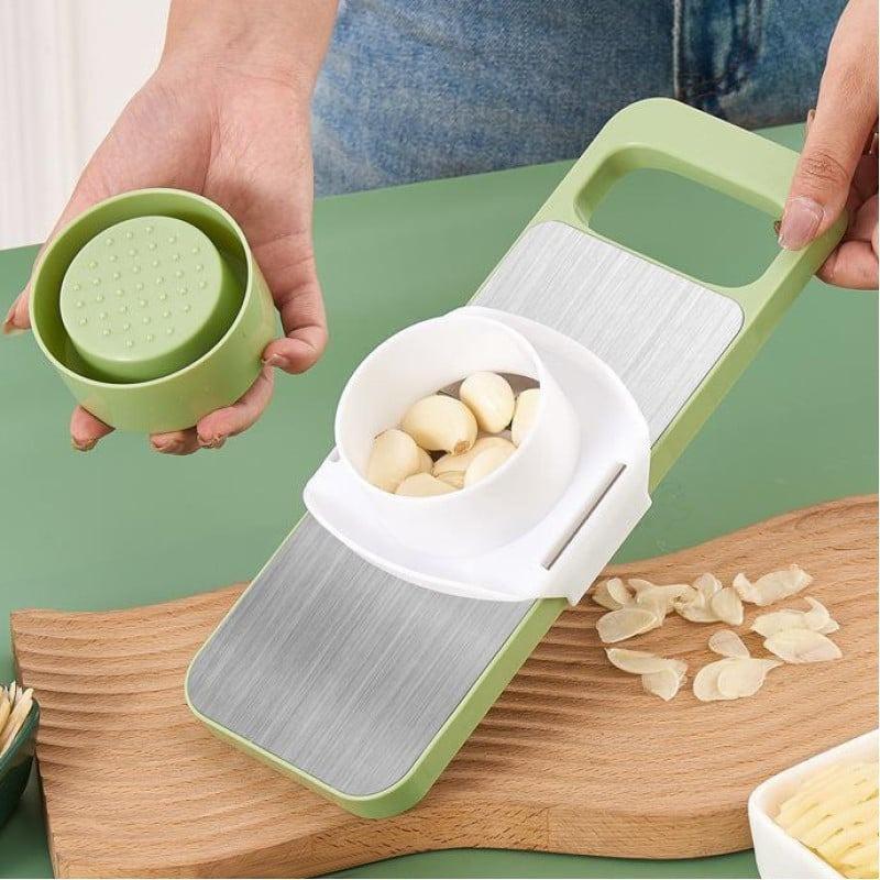 Vegetable Slicer, 5 In 1 Easy-to-Clean, Multipurpose Kitchen Tool for Food Preparation
