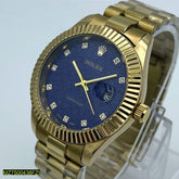 Men's Golden Analogue Watch