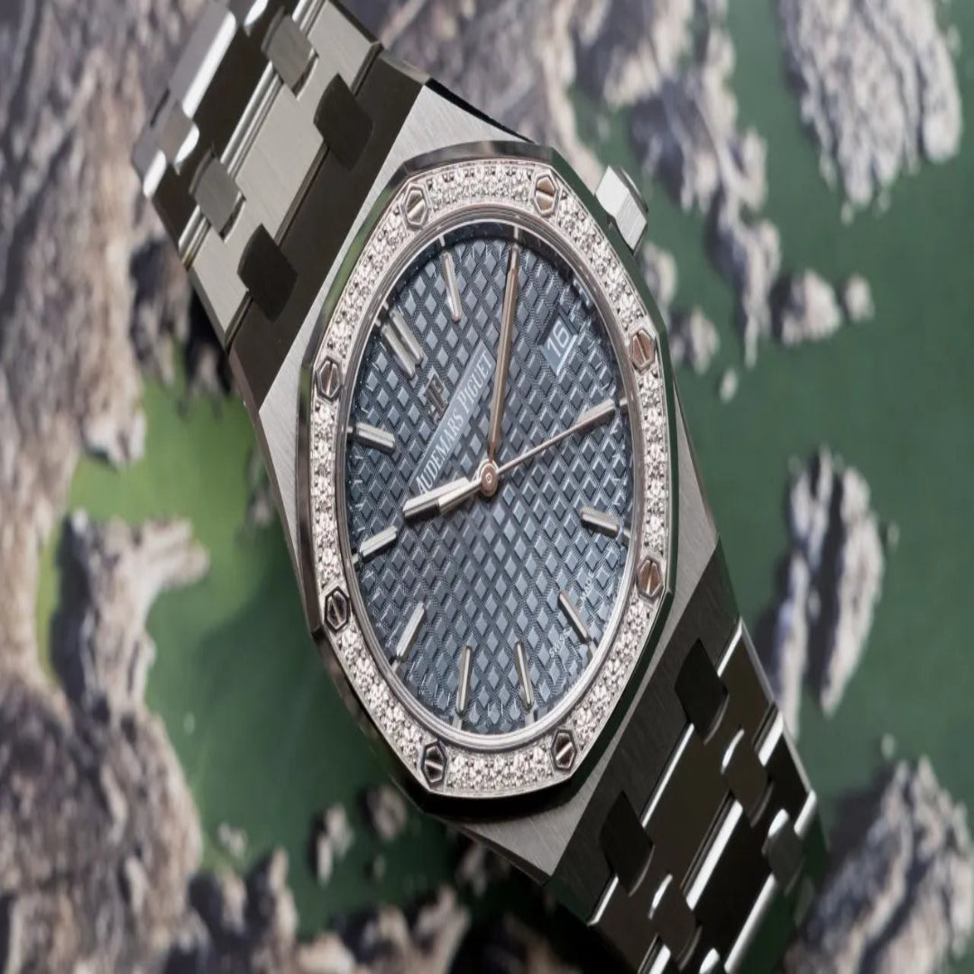 Classic AP Royal Oak Watch silver