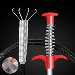 Stainless Steel Hair Catching Drain Cleaner Wire Spring Stick